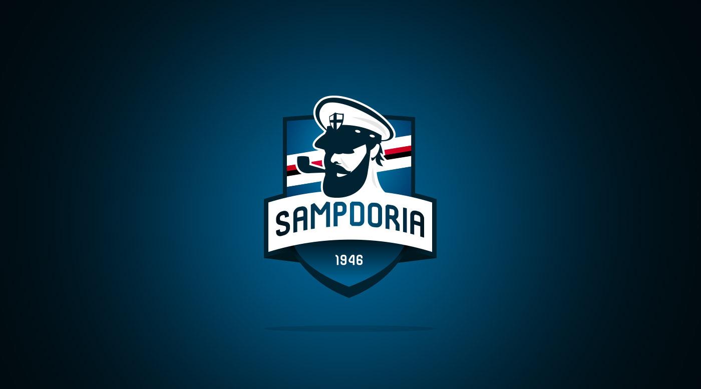 Branding UC Sampdoria by Valerio Labaro – Forza27