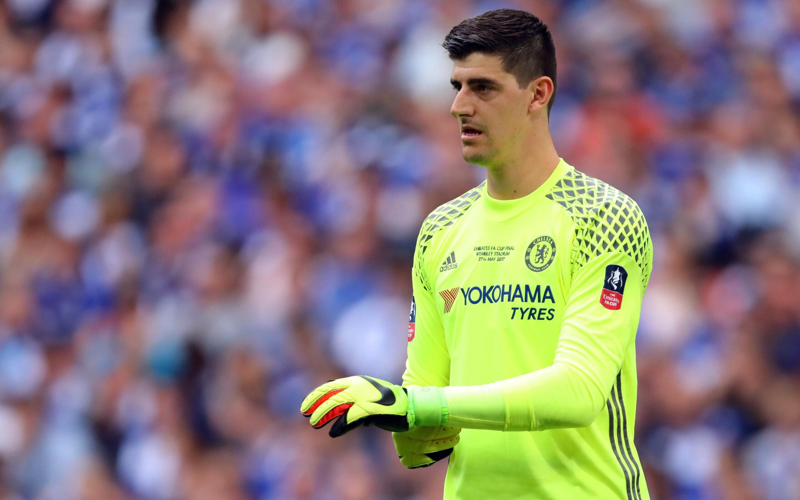 Download wallpapers 4k, Thibaut Courtois, footballers, Chelsea FC