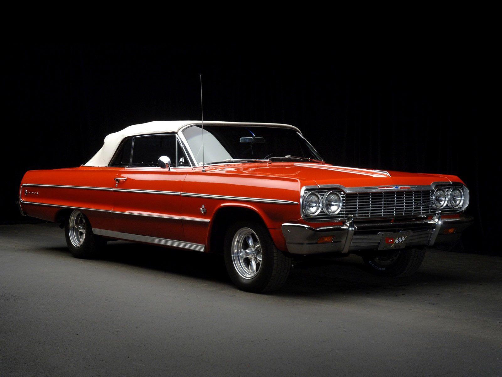 1964 Chevrolet Impala Convertible classic muscle wallpapers