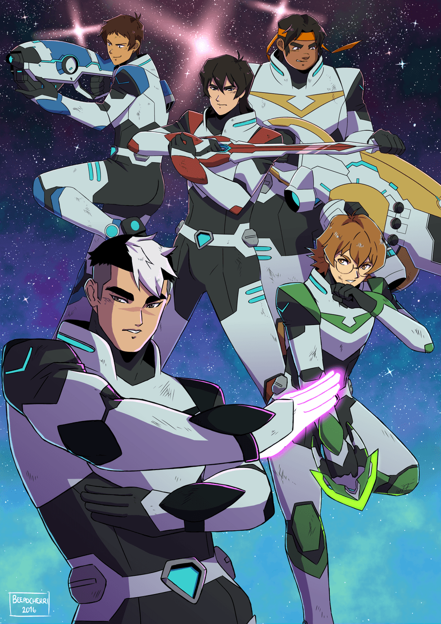 Voltron Legendary Defender Image Reveal the New Team Collider