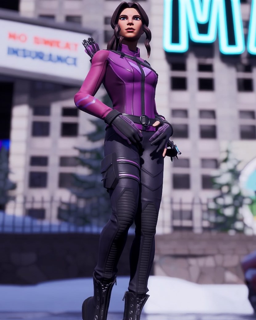 Kate Bishop Fortnite wallpapers