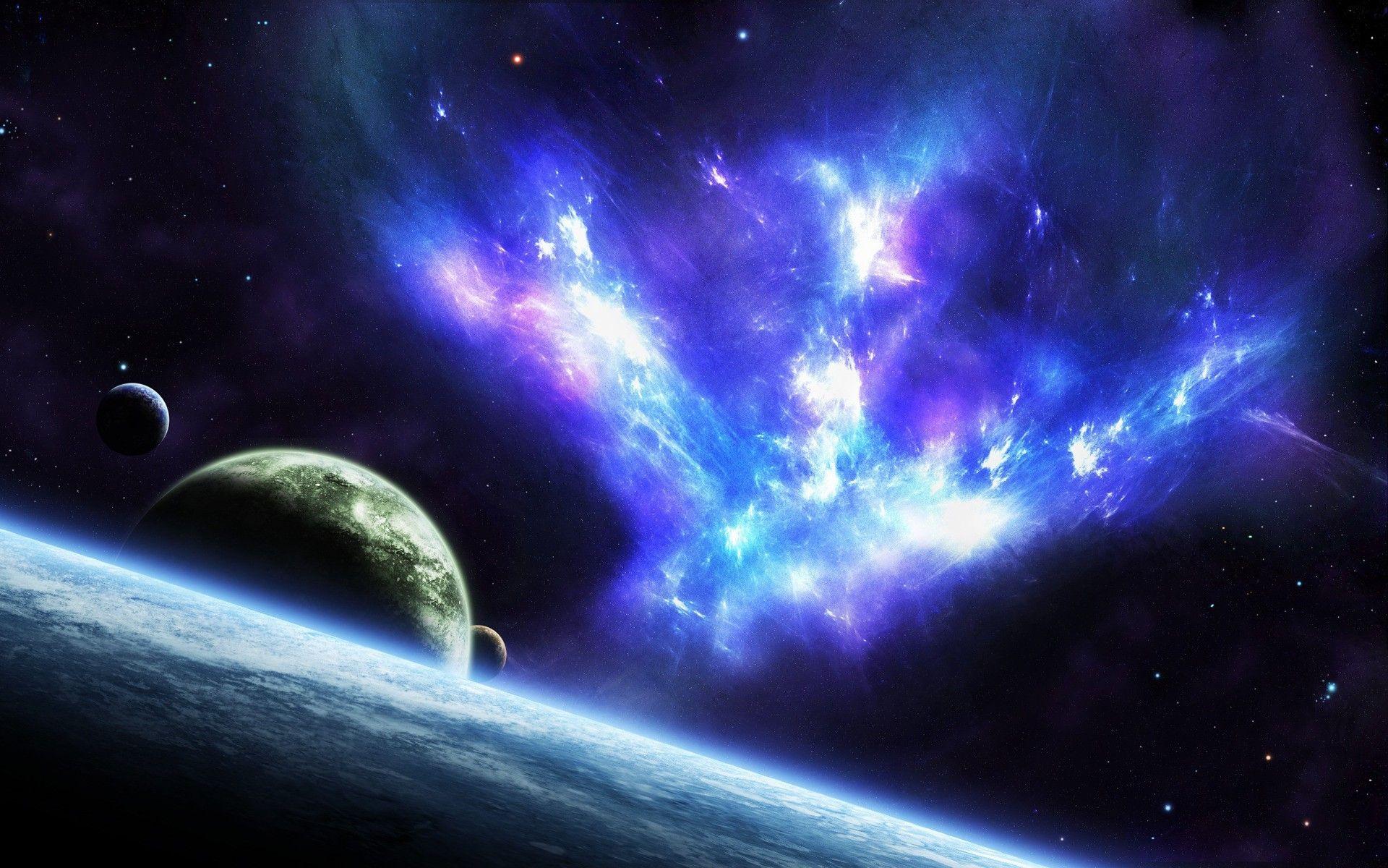 Blue Space wallpapers