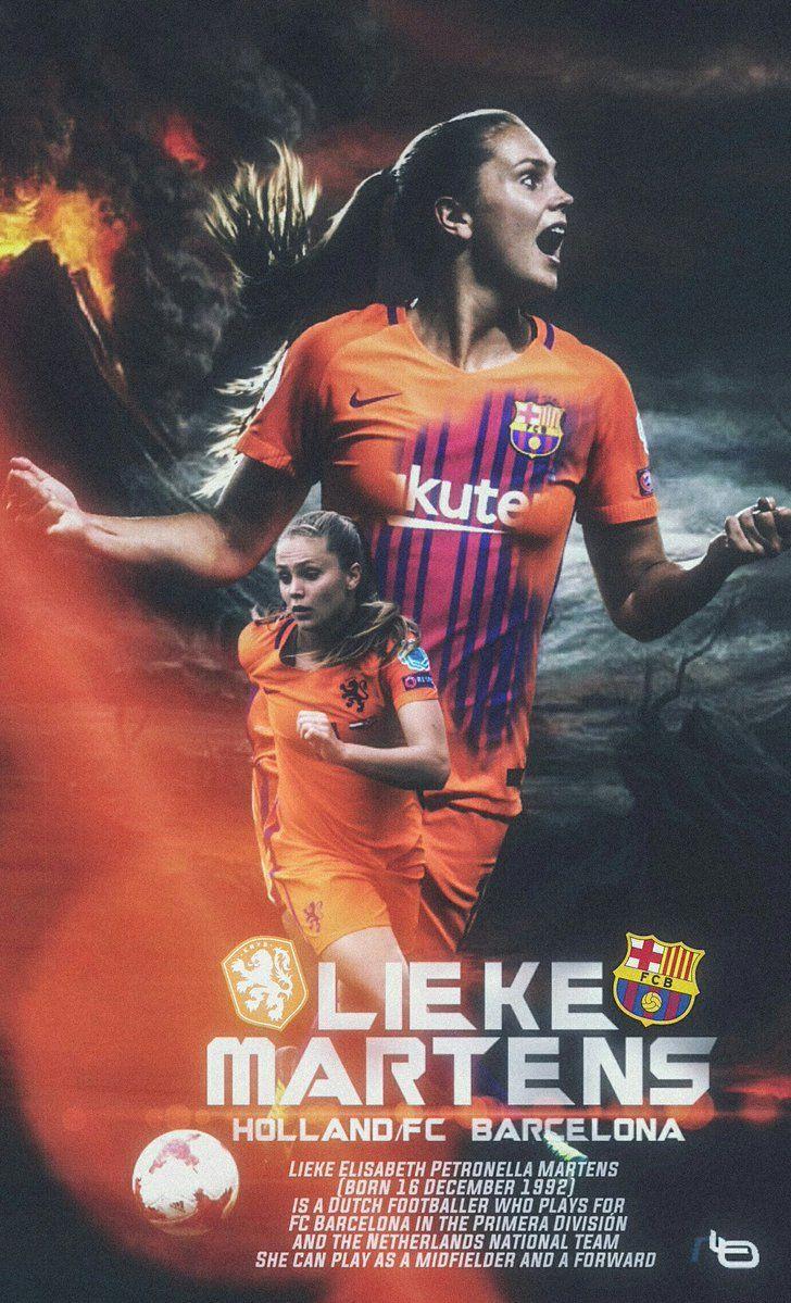 mesqueunclub.gr: wallpapers Lieke Martens Holland / FCB Femeni