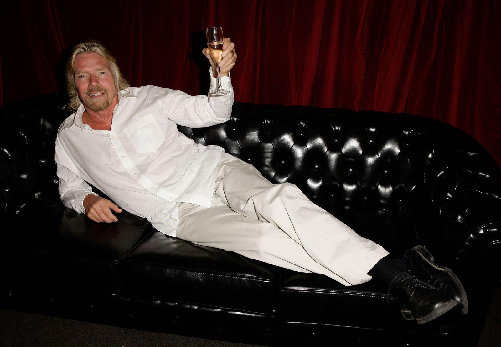 34 Photos of Richard Branson That Will Make You Go Hmm