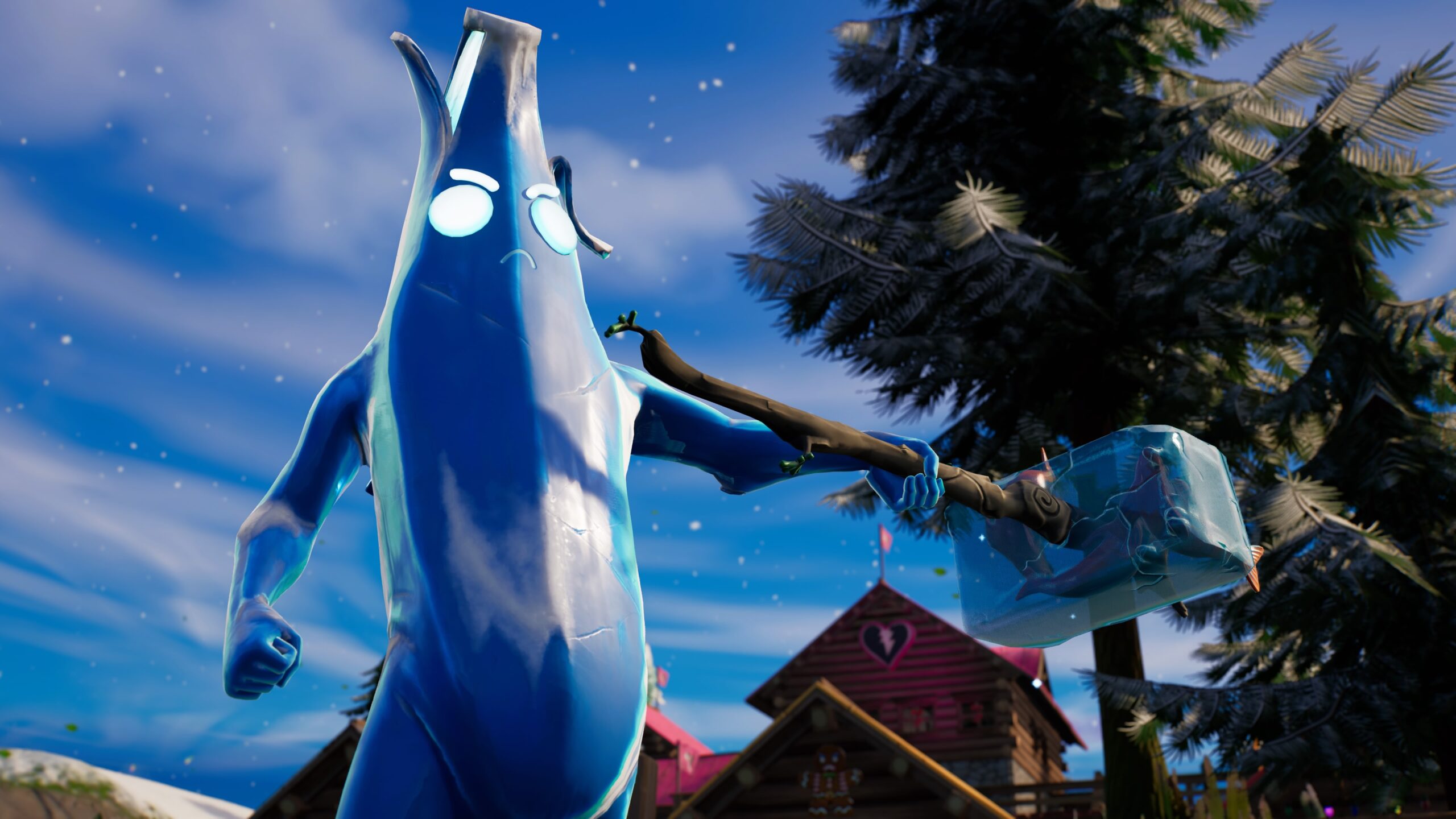 Polar Peely Fortnite wallpapers