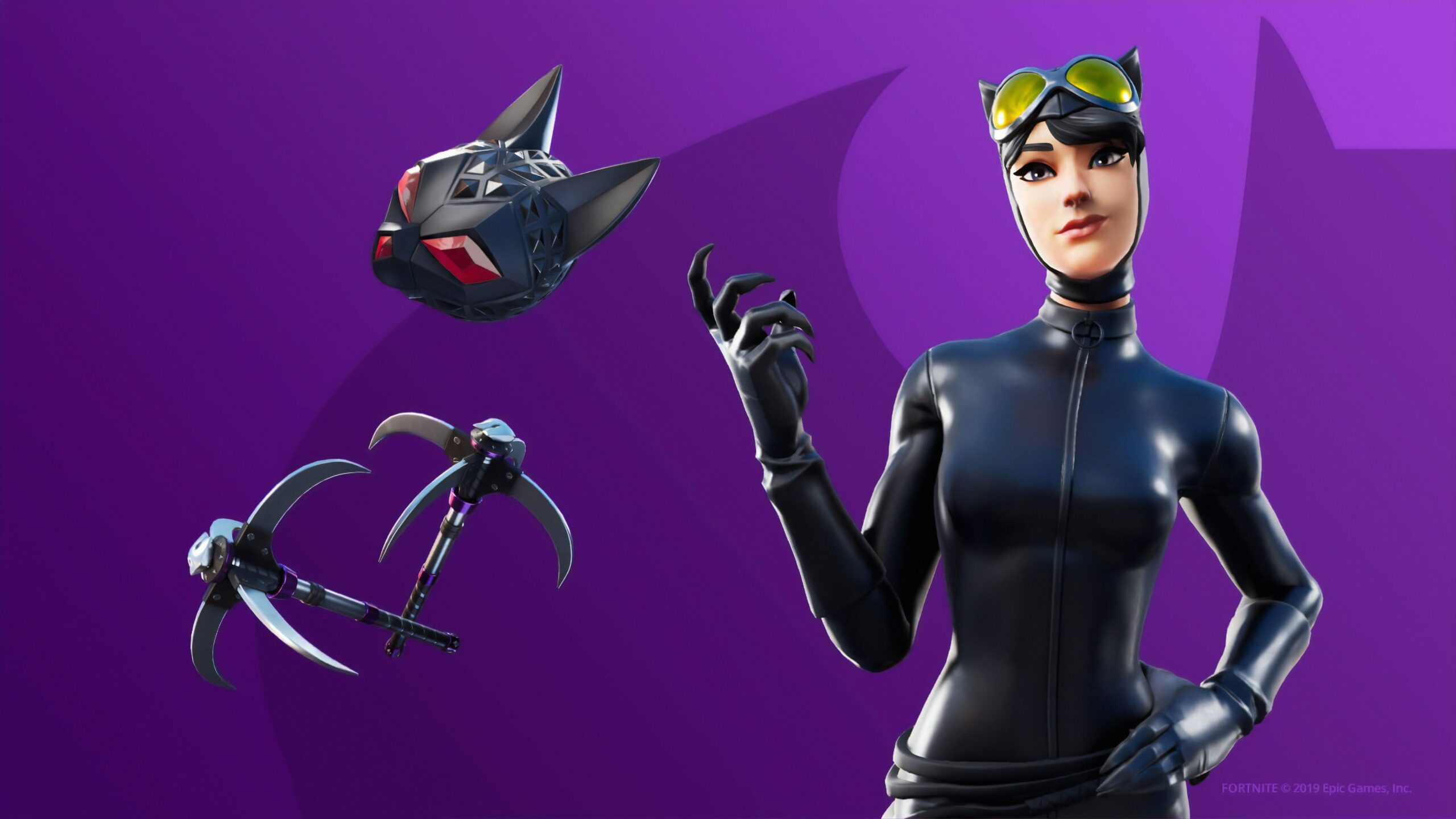 Wallpapers 4k Catwoman Fortnite 4k