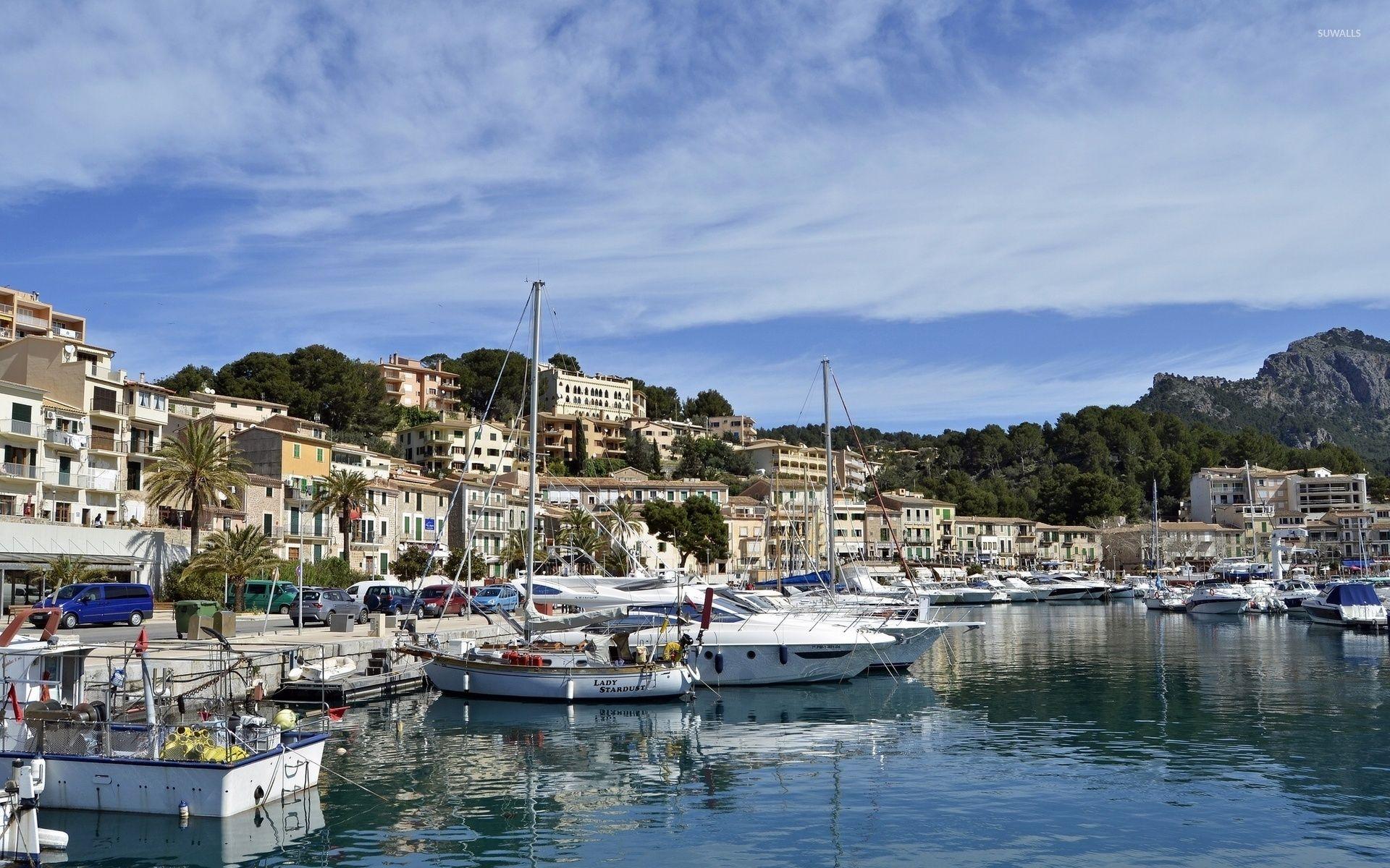 Tenerife harbor in Spain wallpapers