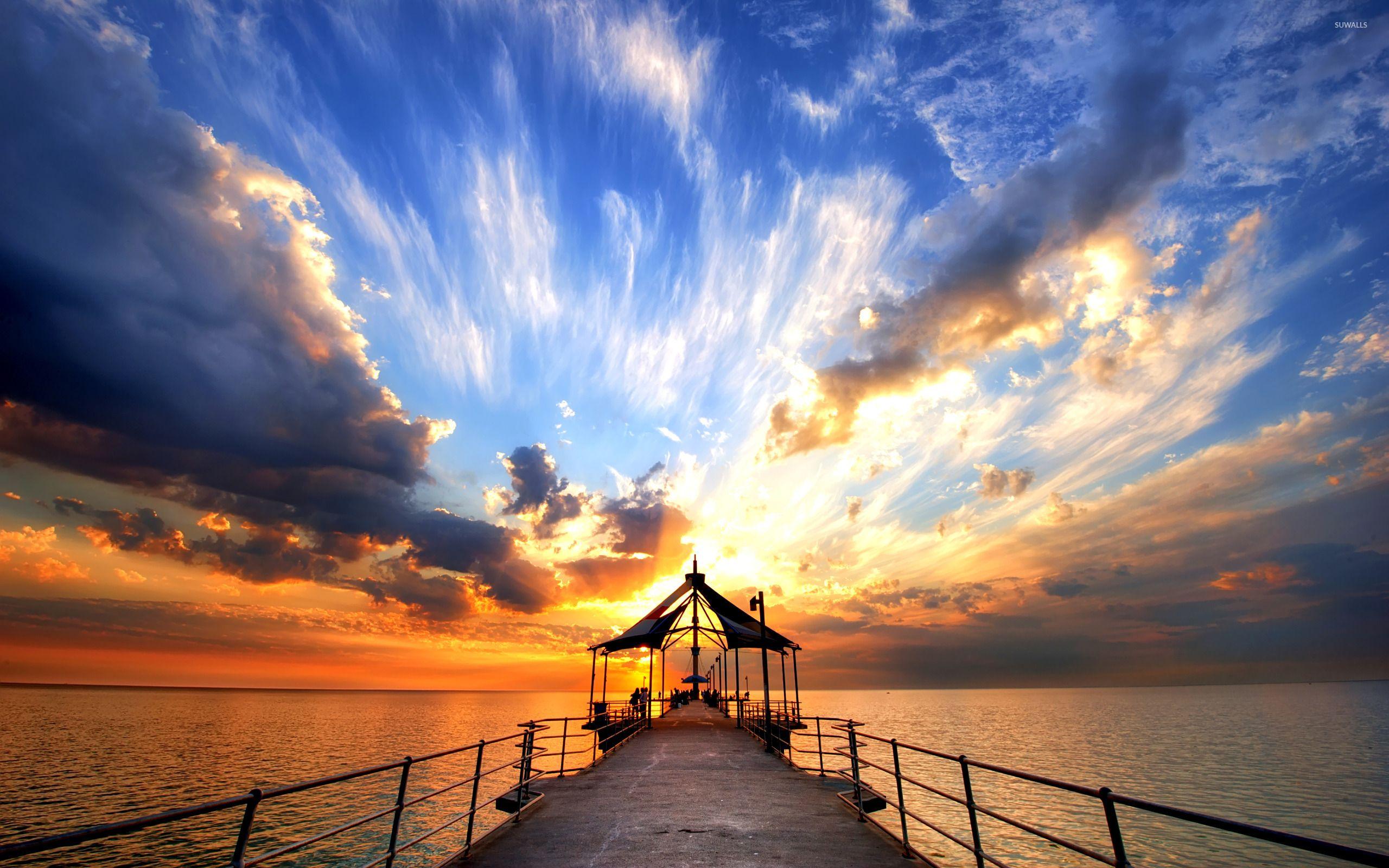 Pier in Trinidad and Tobago wallpapers