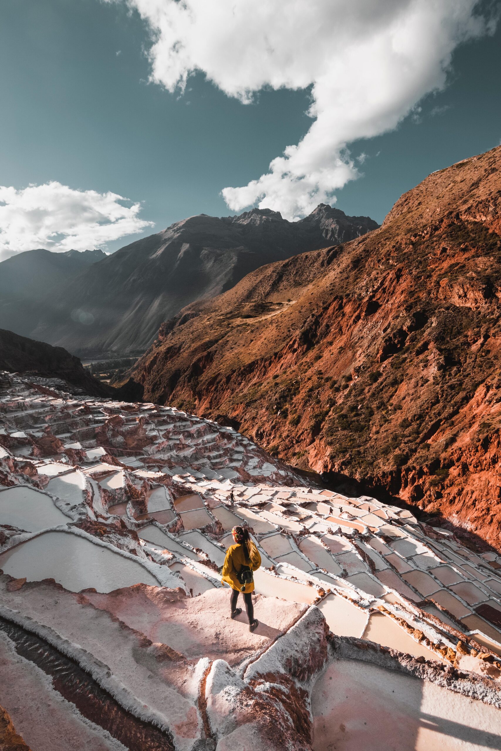 Download wallpapers mountains, sky, contrast, cusco, peru