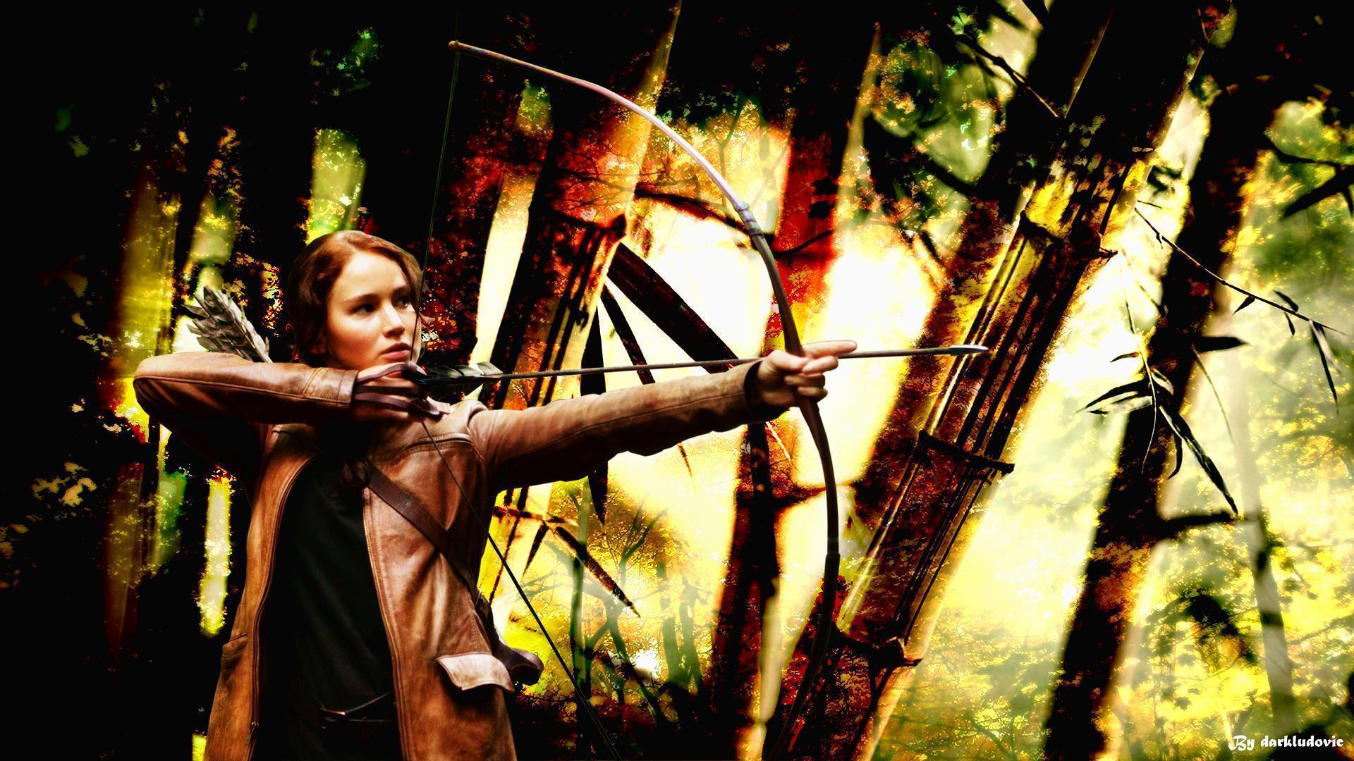 Jennifer Lawrence Hunger Games Widescreen Desktop Wallpapers