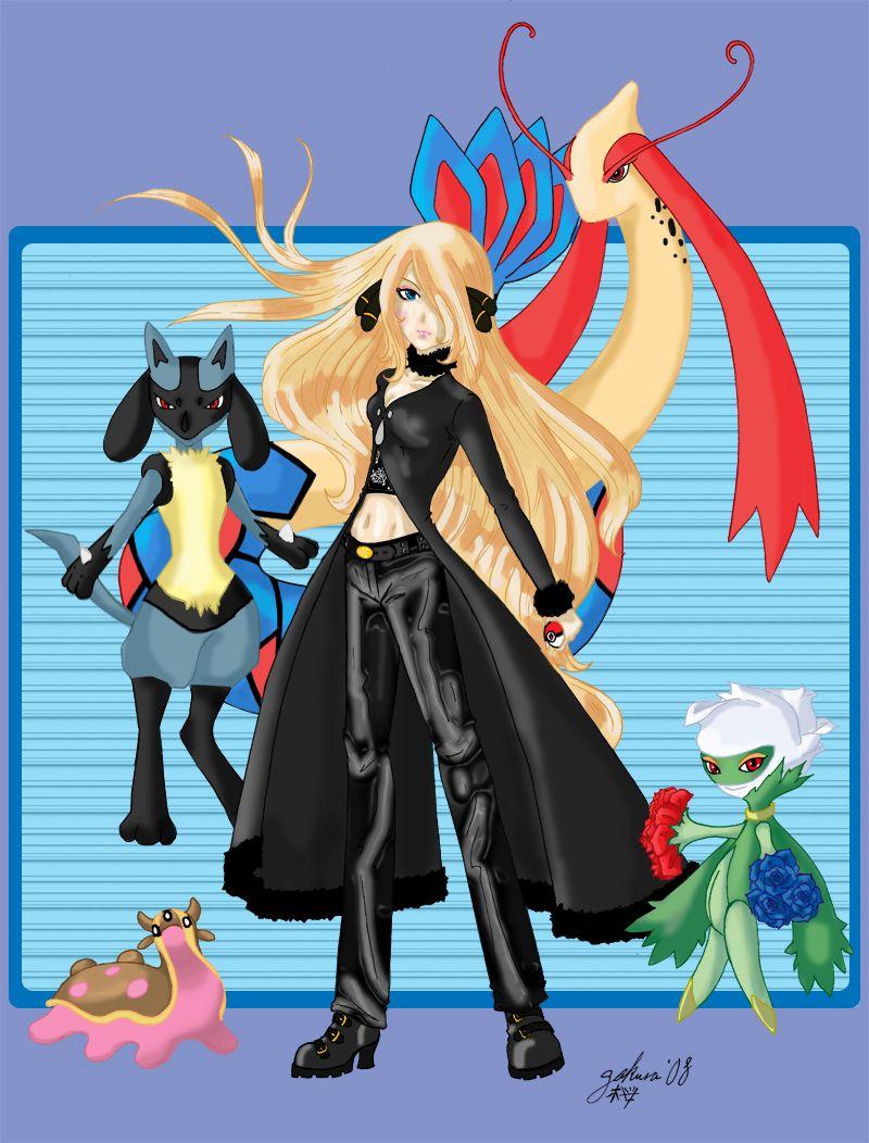 Pokemon Champion Cynthia image Cynthia and Her Team! HD wallpapers