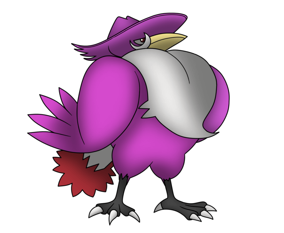 Shiny Honchkrow by CoolShallow