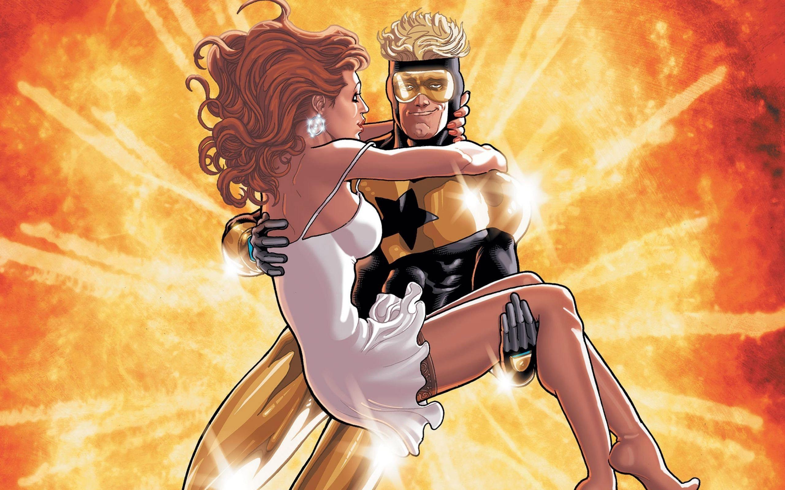 Comics: Booster Gold Fullscreen Wallpapers for HD 16:9 High