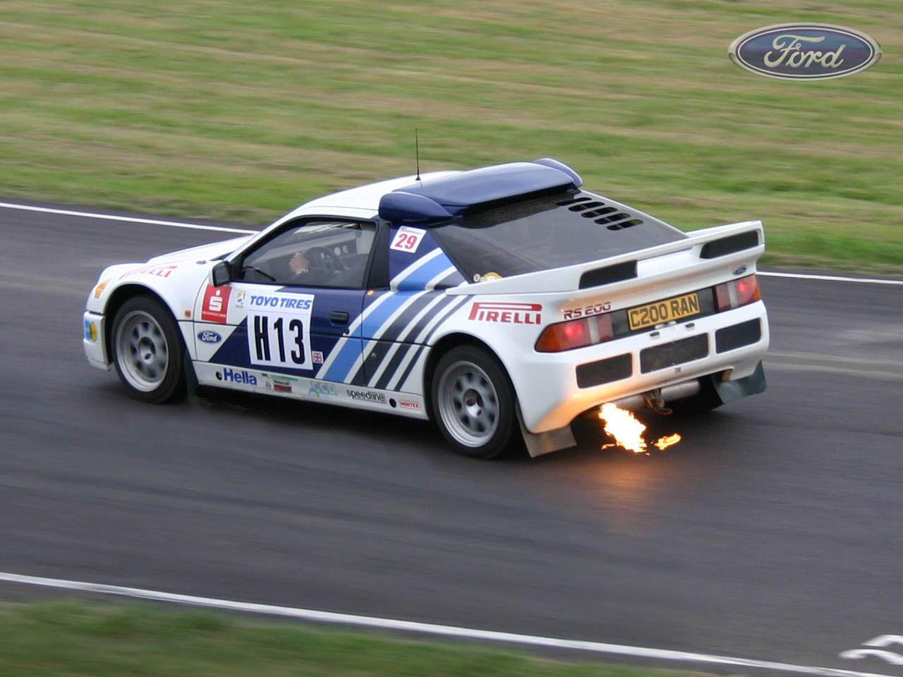 Ford RS200. 444 HP. 361 lb