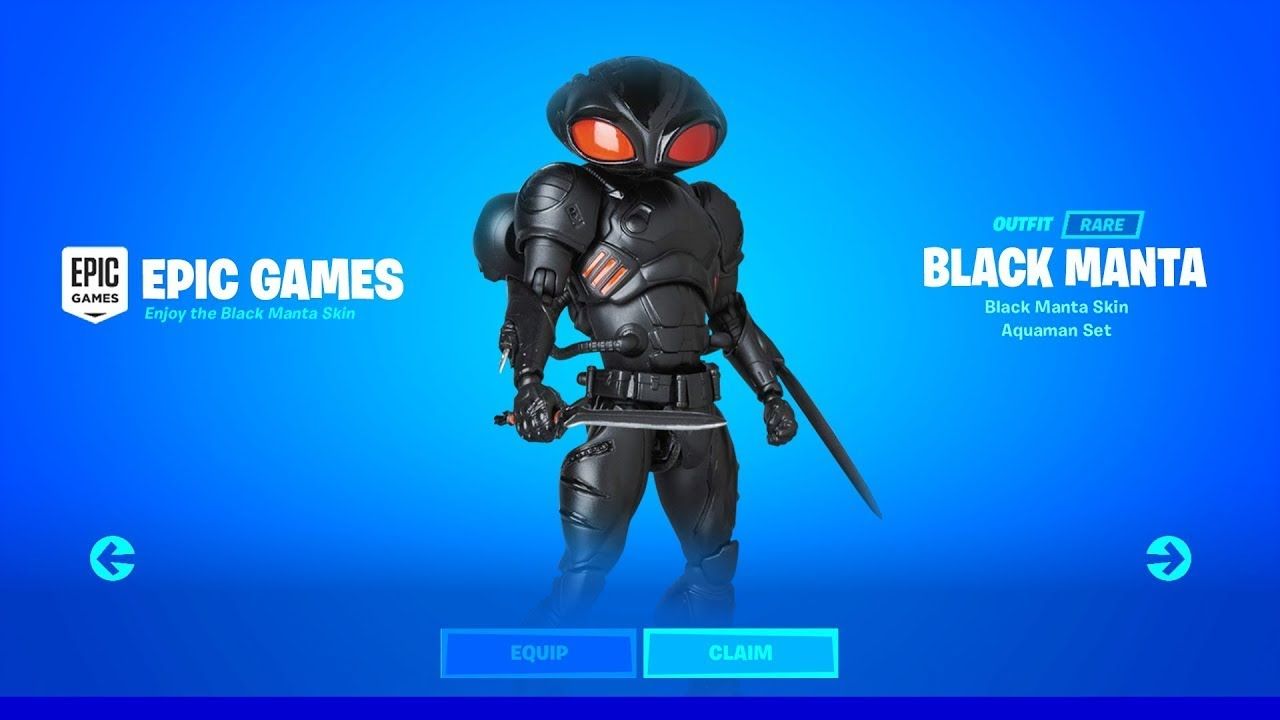 How To Get Black Manta Skin In Fortnite