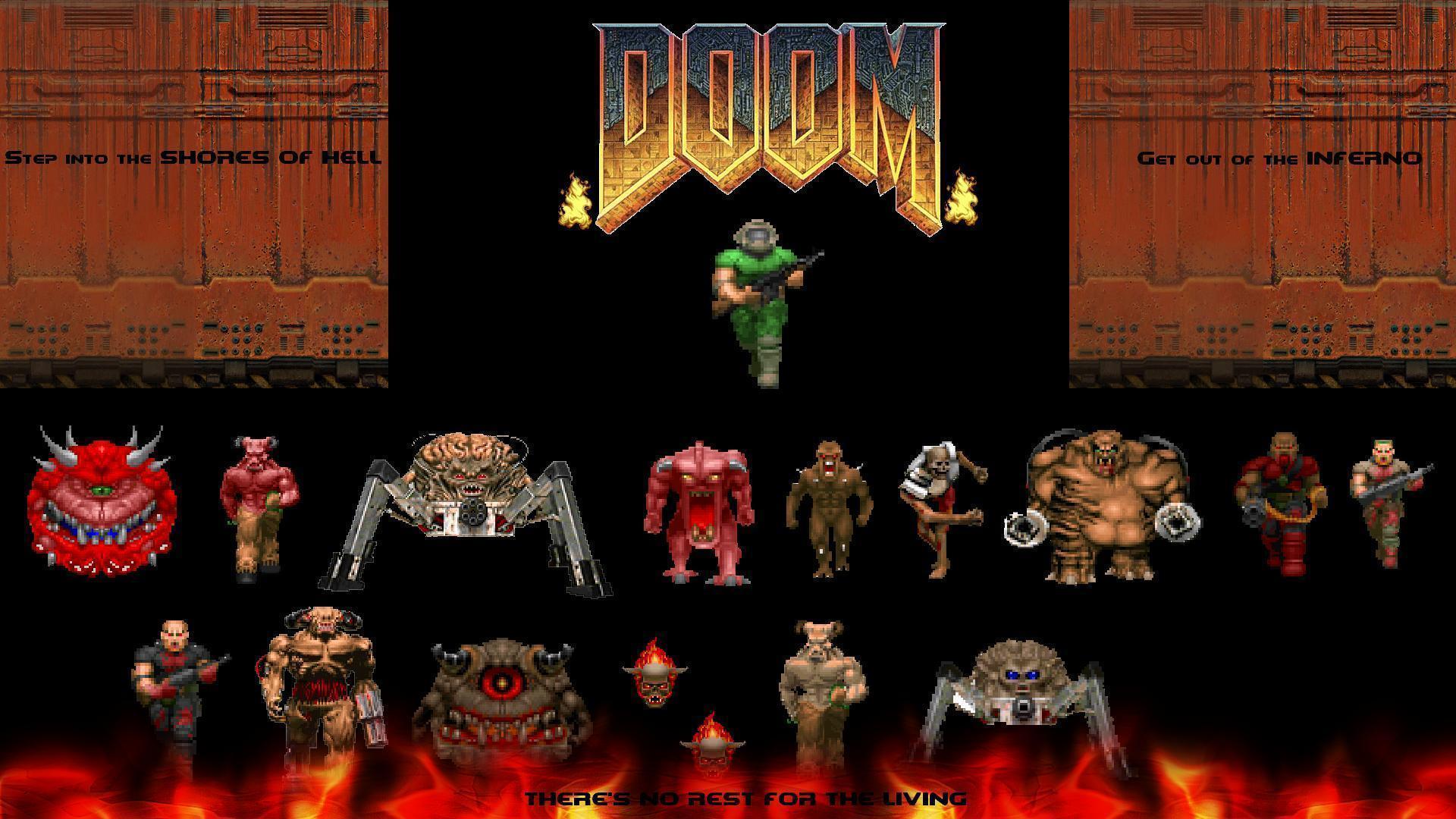 DooM Sprite Wallpapers by BoBsPfhorever78