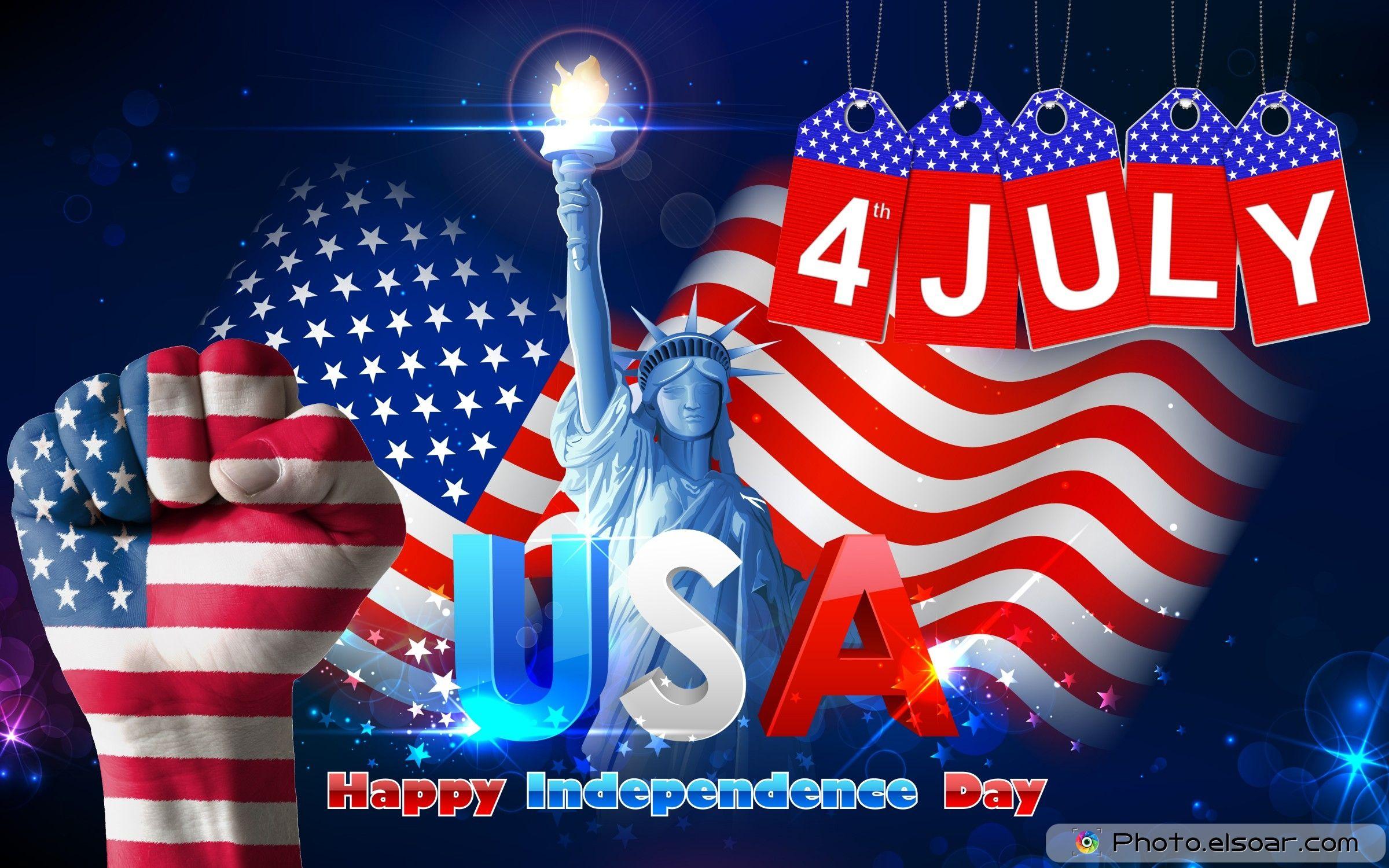 Free Download USA Independence Day 4th July Flag Pictures Image