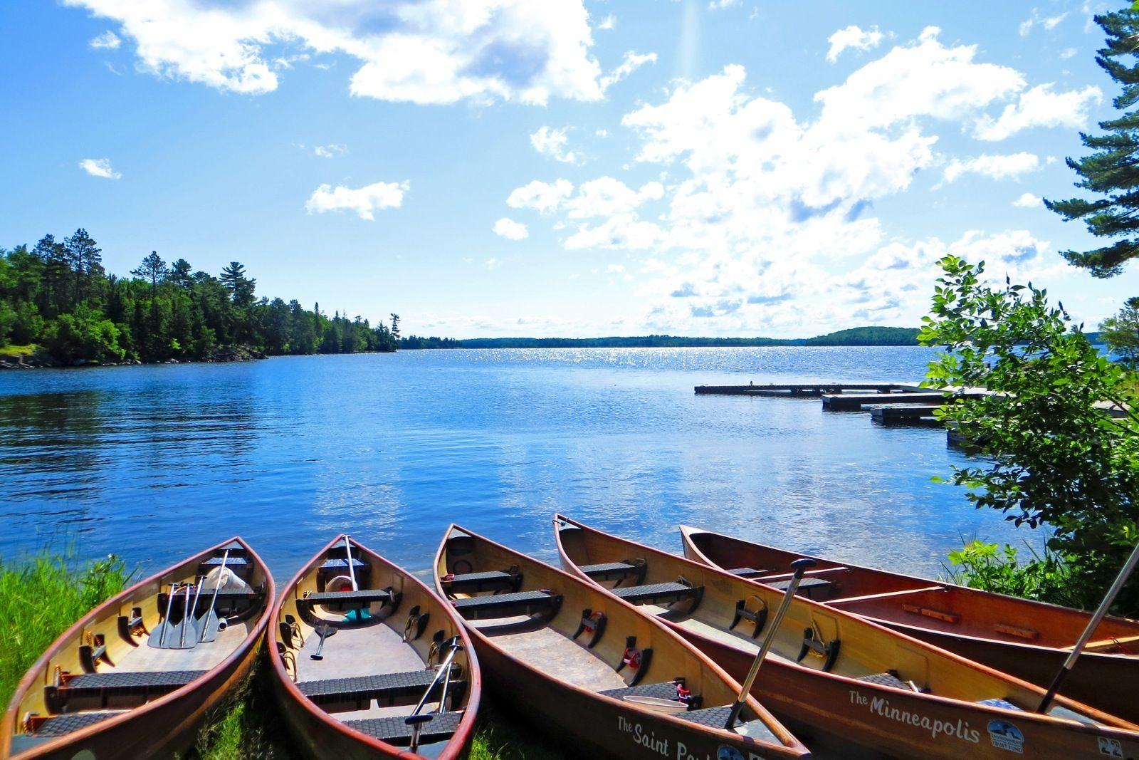 Voyageurs National Park Family Canoe