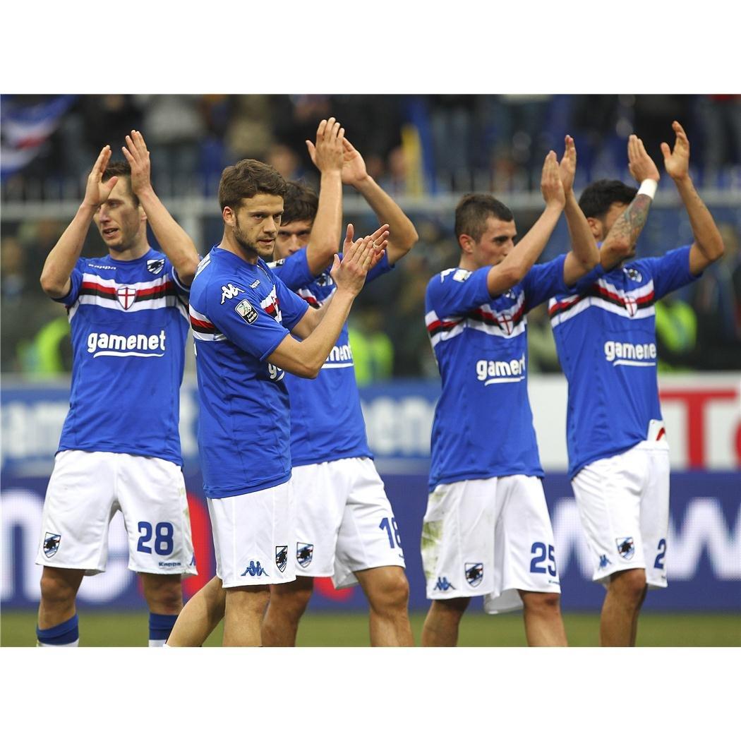 UC Sampdoria FootBall Club Art Print Poster 003/Middle Size