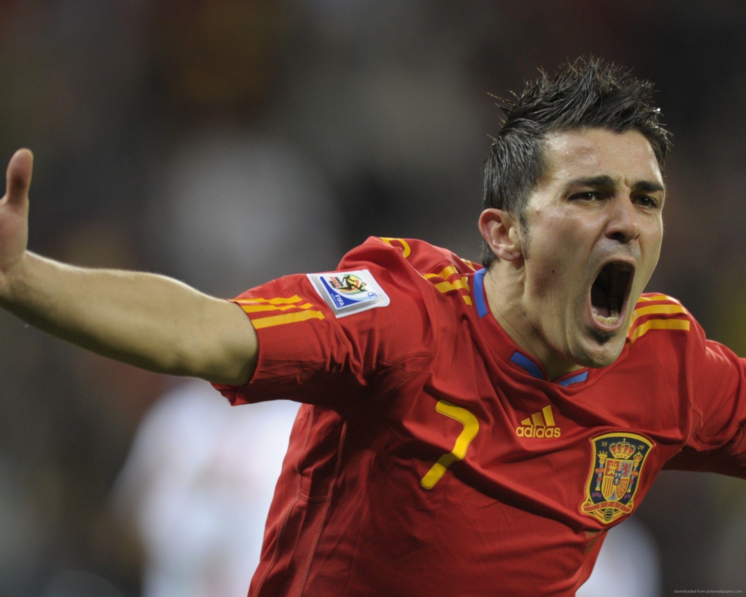 Download David Villa Wallpapers