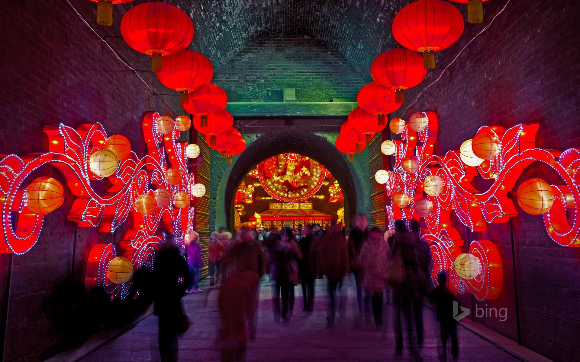 South Gate of the fortifications of Xi’an, China