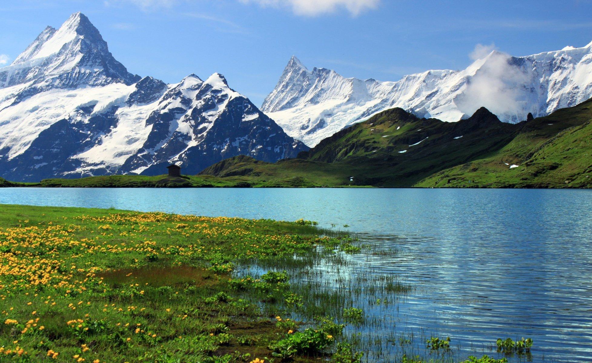 switzerland bern grindelwalt berne grindnlvald mountain rock snow