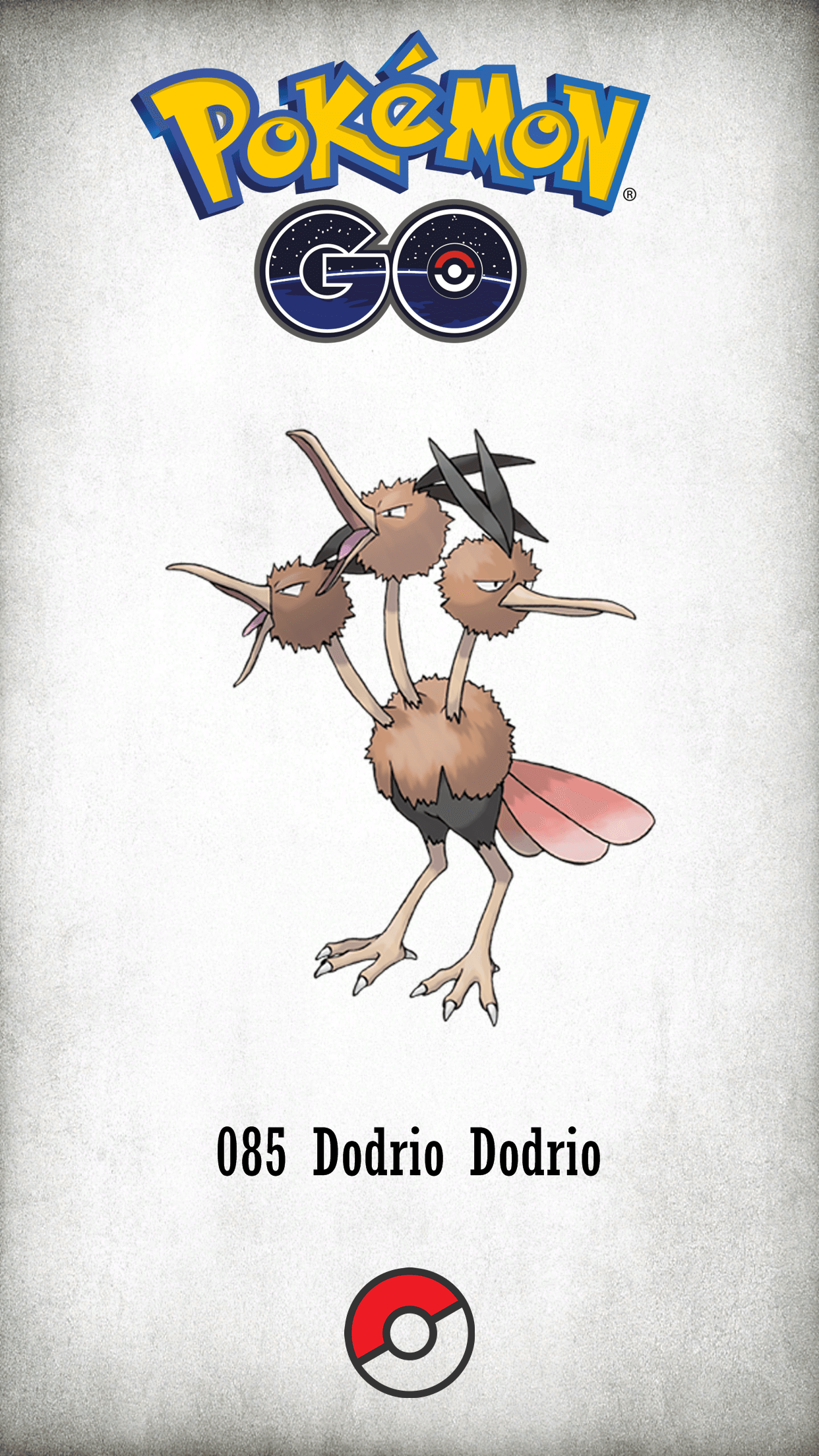 085 Character Dodrio Dodrio