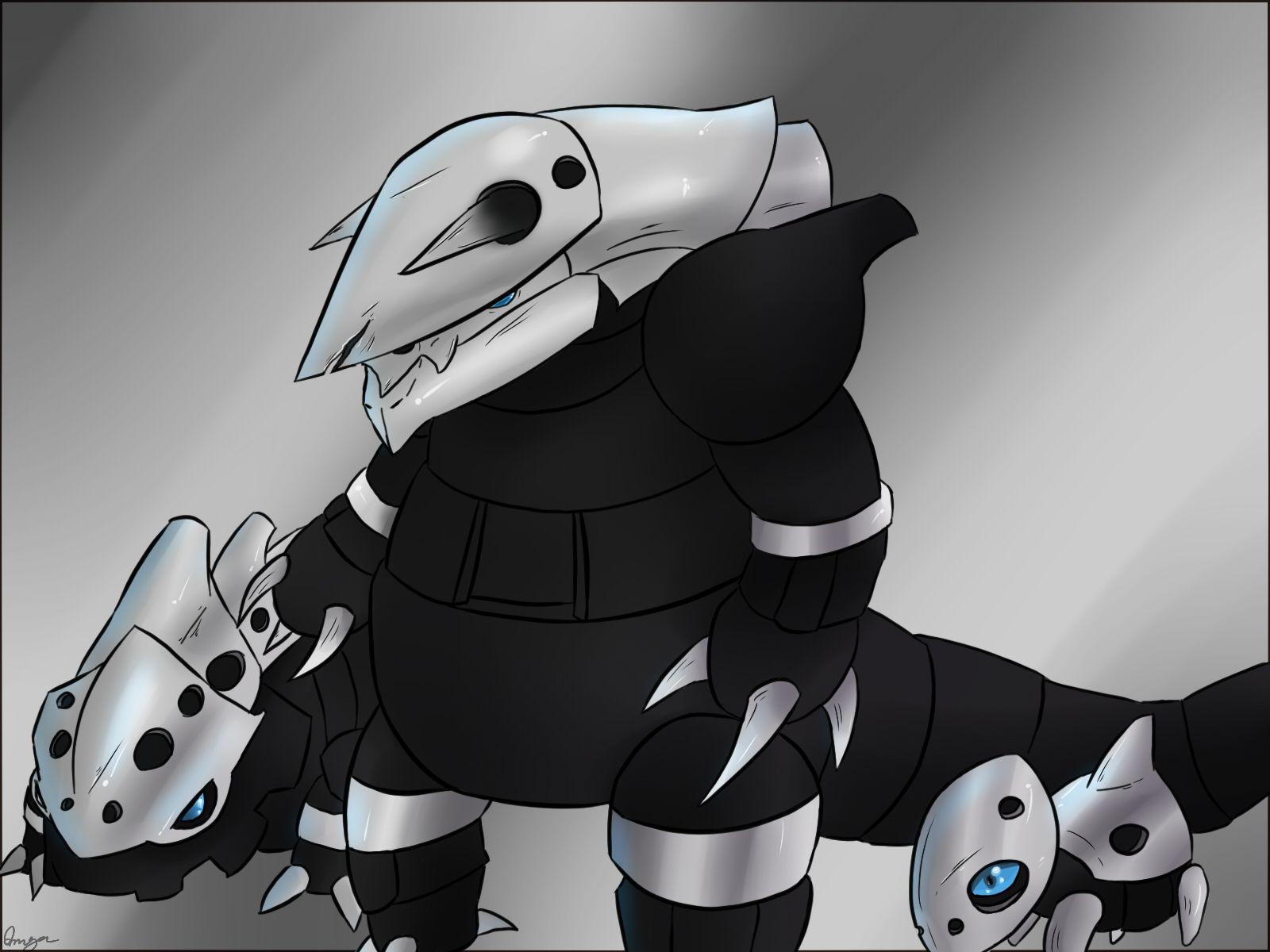 Aron, Lairon and Aggron by OmegaWalrus on Newgrounds