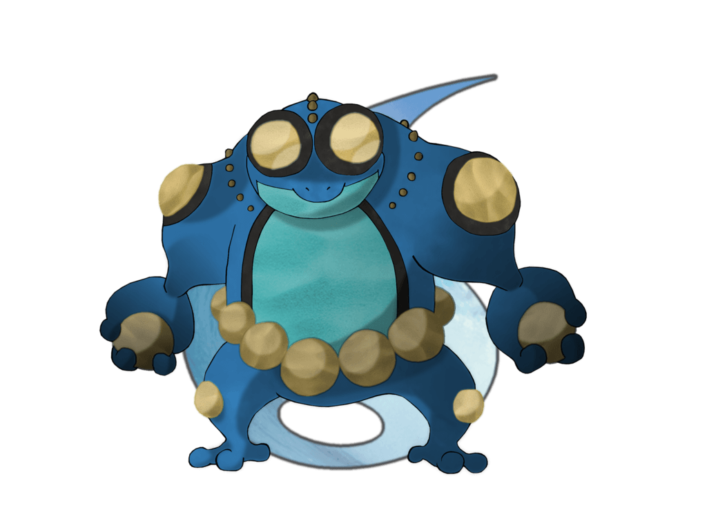 Mega Seismitoad by RiceCruncher