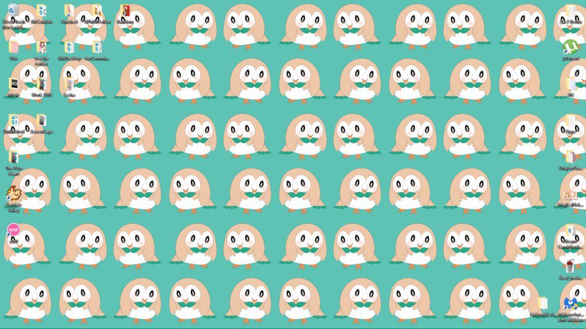 Free to Use Rowlet BG! by KiwisCorner