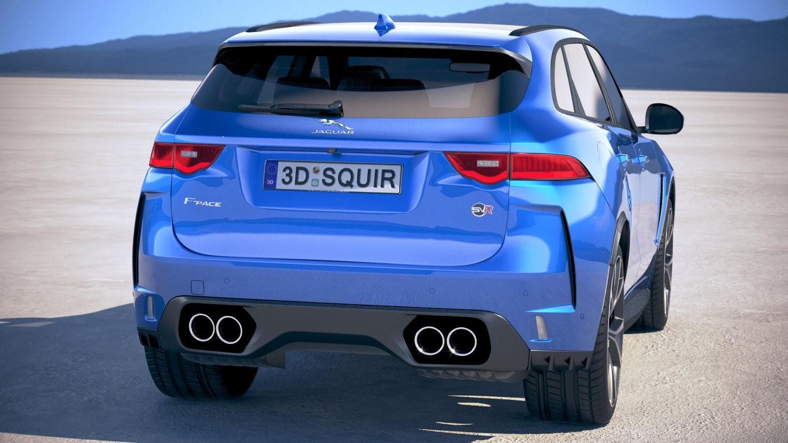 2019 Jaguar F Pace Svr