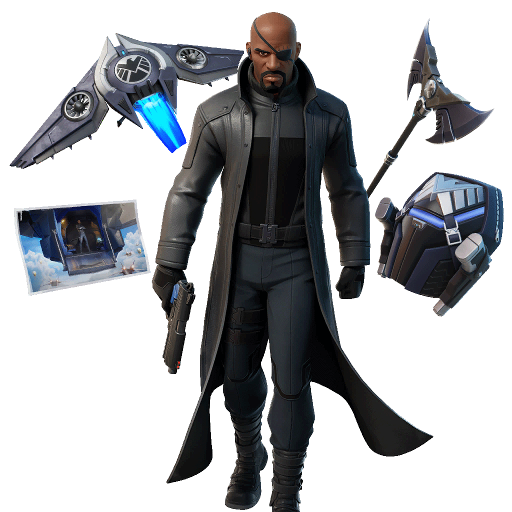 Nick Fury Fortnite wallpapers