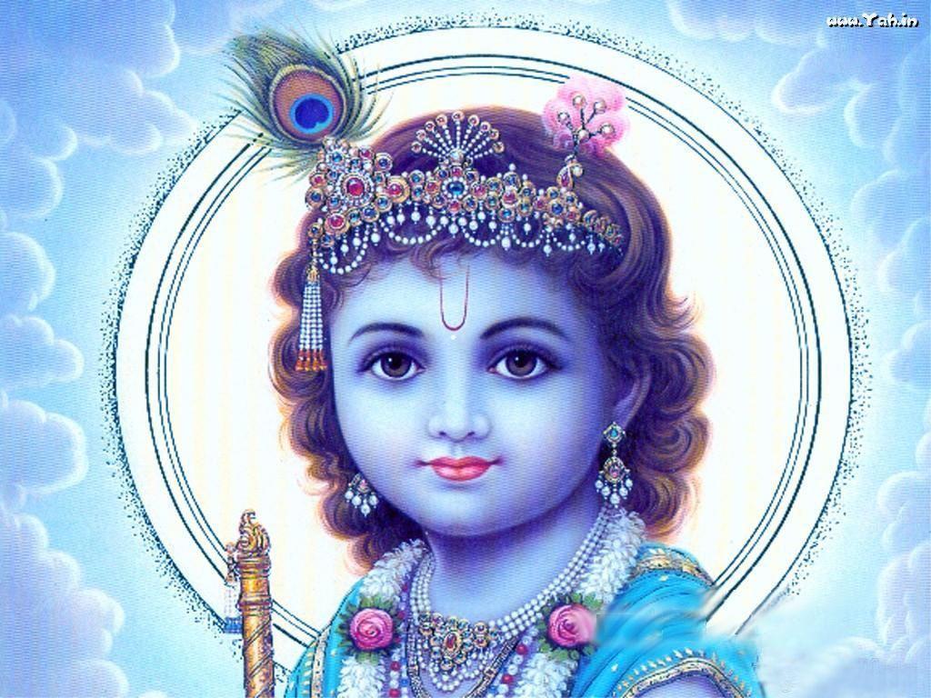 Wallpapers For > Animated Lord Krishna Wallpapers