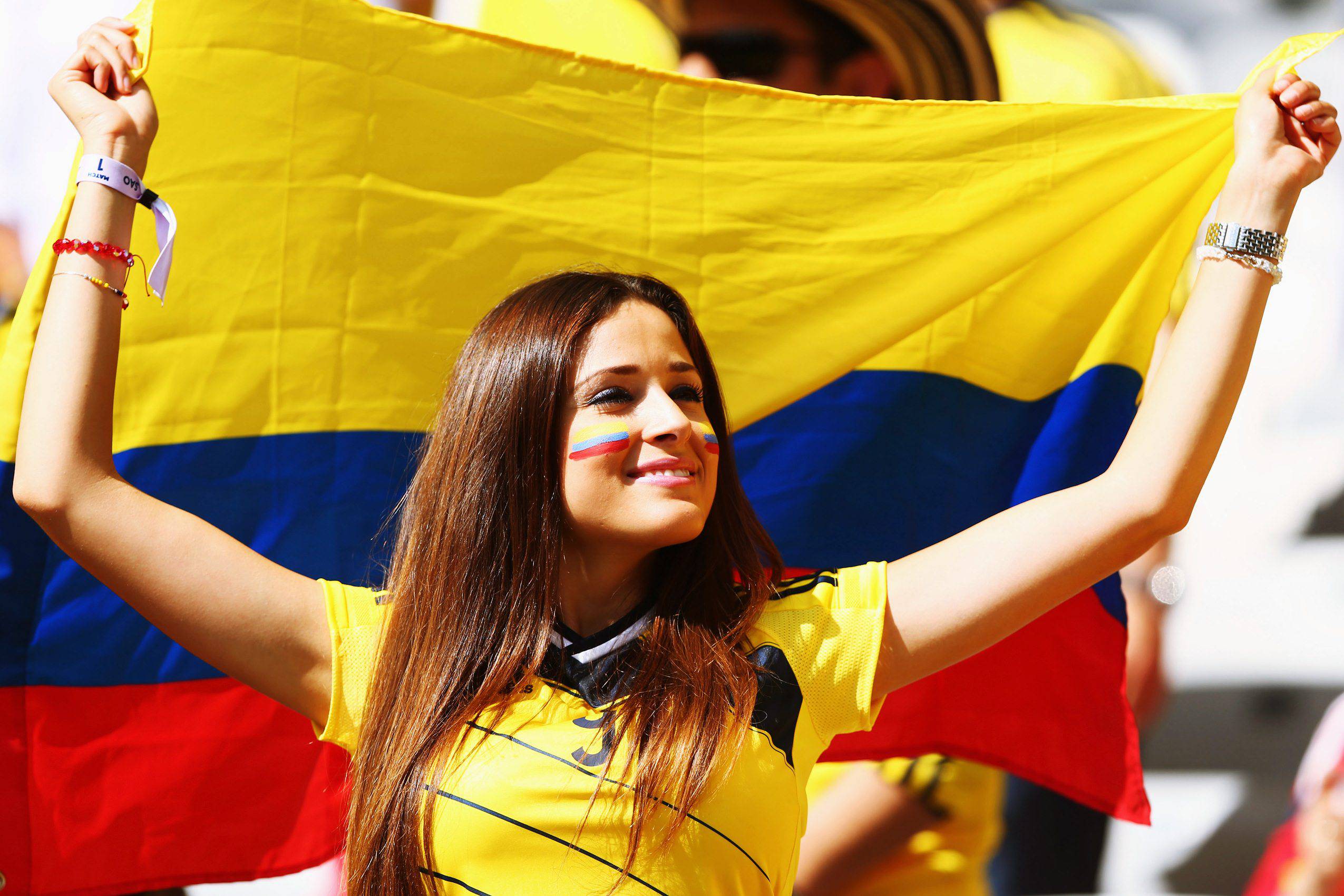 Colombia Female Football Fan Wallpapers