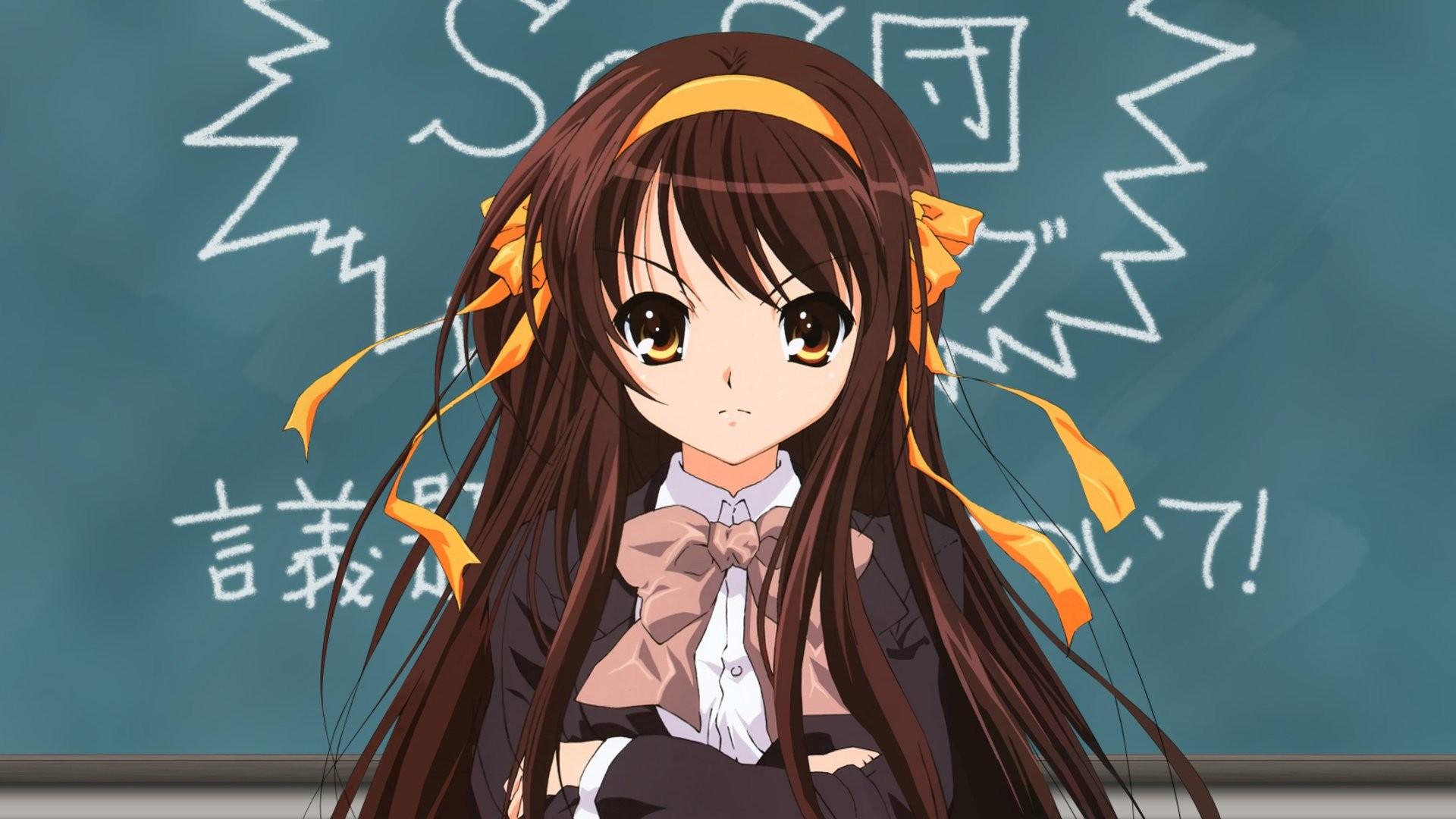 66+ Haruhi Suzumiya Wallpapers