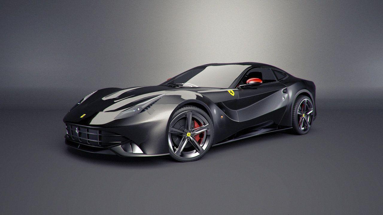 Black Ferrari F12 berlinetta by ~fishsnack on deviantART