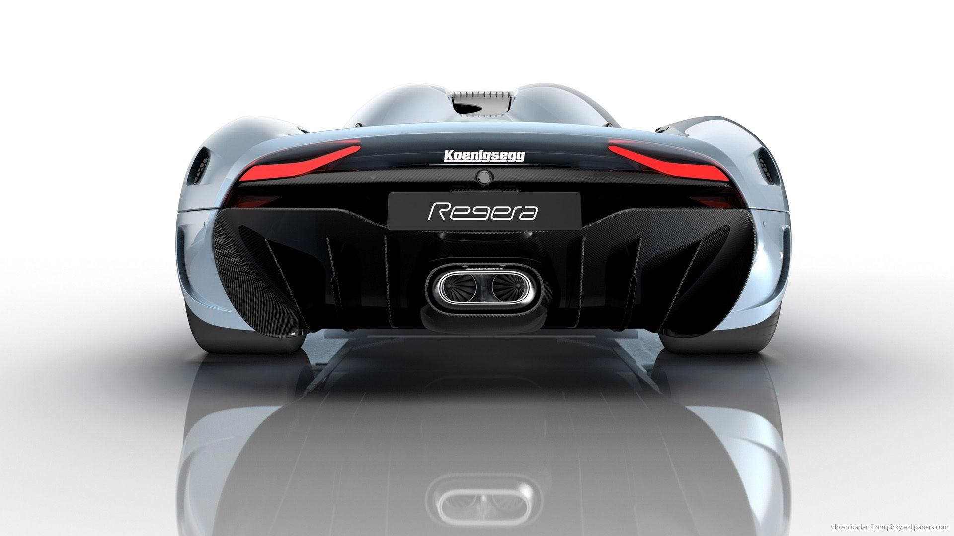 2015 Koenigsegg Regera Rear View Wallpapers Wallpapers For iPhone 4