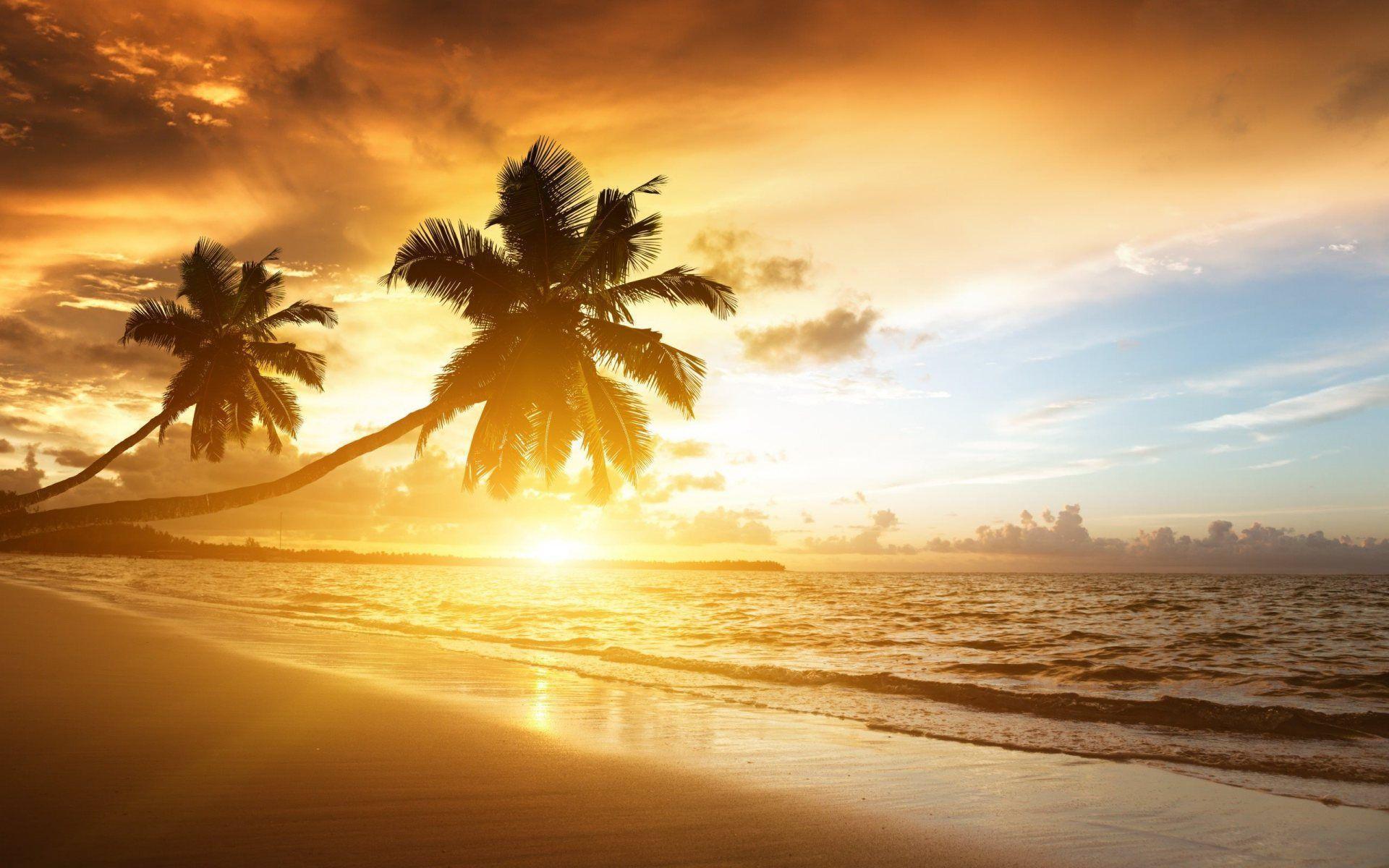 Beach Sunset Backgrounds Wallpapers 301 Full HD Wallpapers Desktop