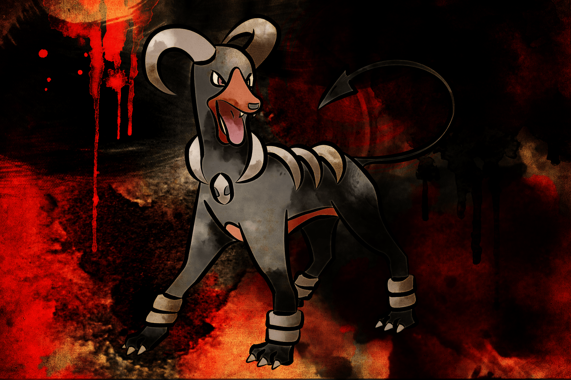 Houndoom by MatthewSheffield