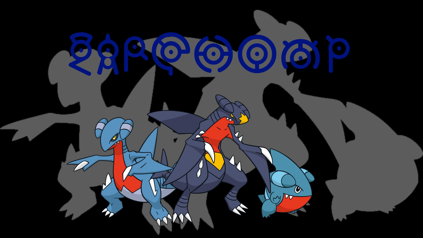 Garchomp Backgrounds by JCast639