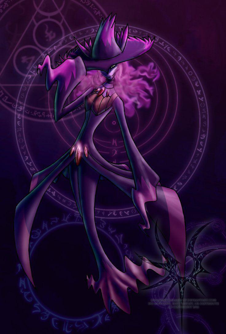 Anthro Mismagius by Aniseth