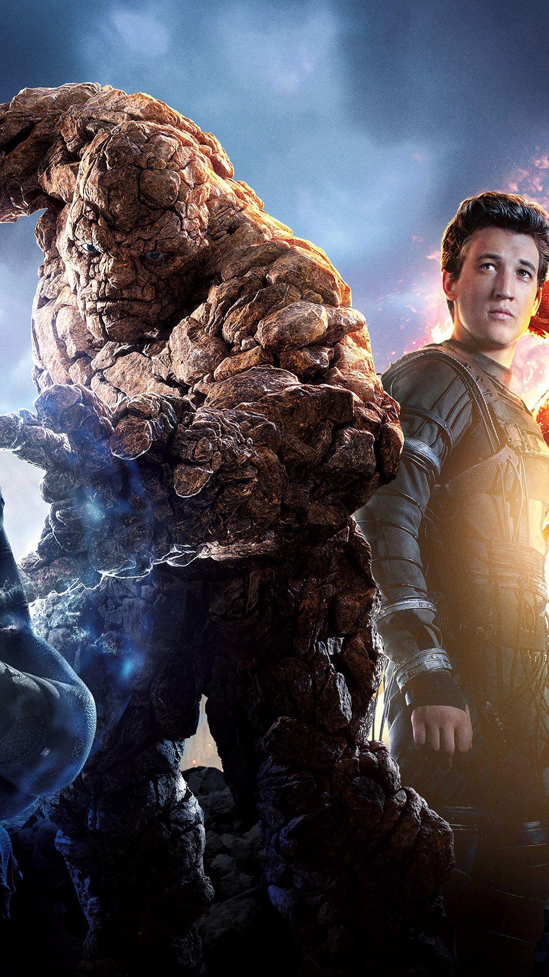 HD Backgrounds Fantastic Four Characters 2015 Movie Poster Wallpapers