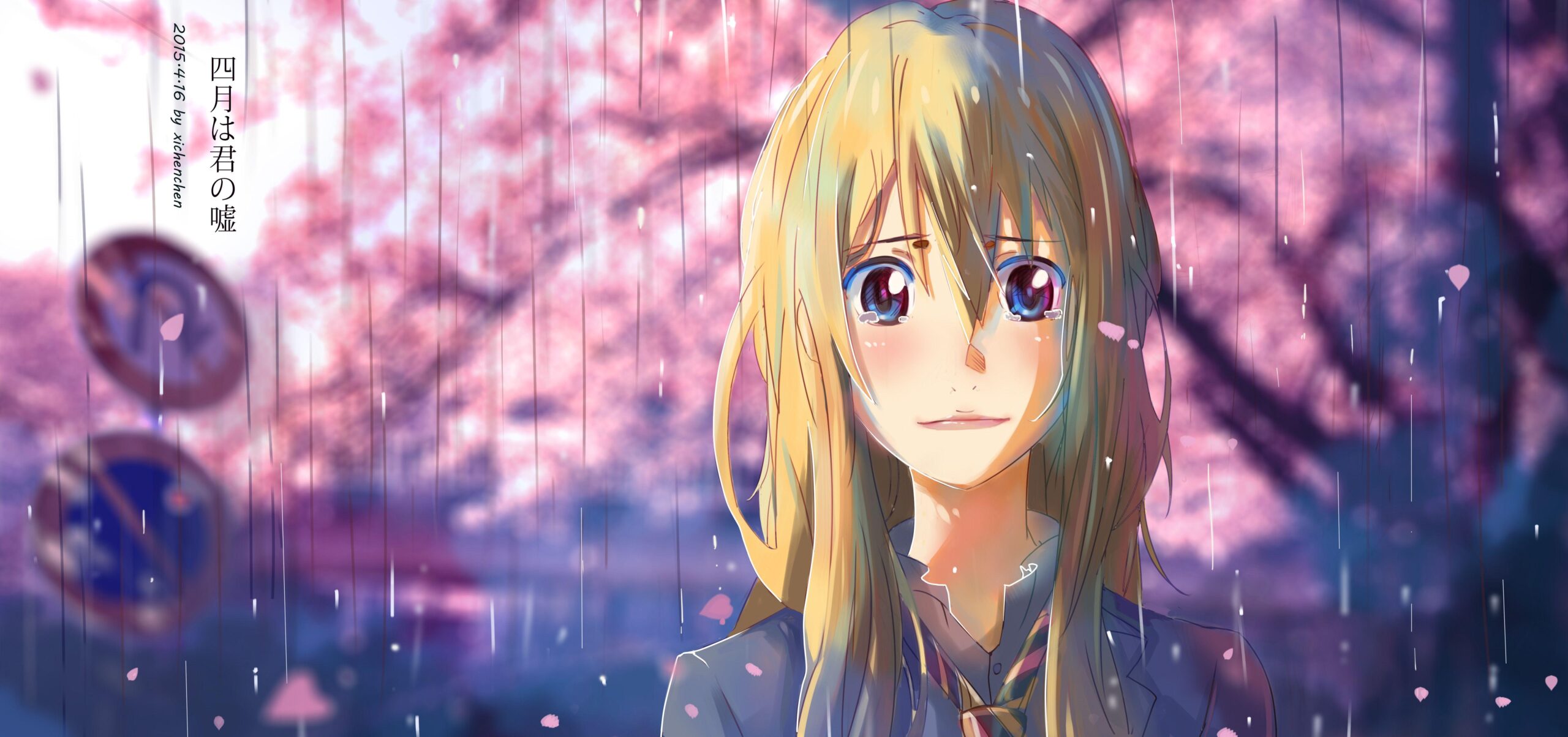 Anime Your Lie In April Kaori Miyazono Wallpapers