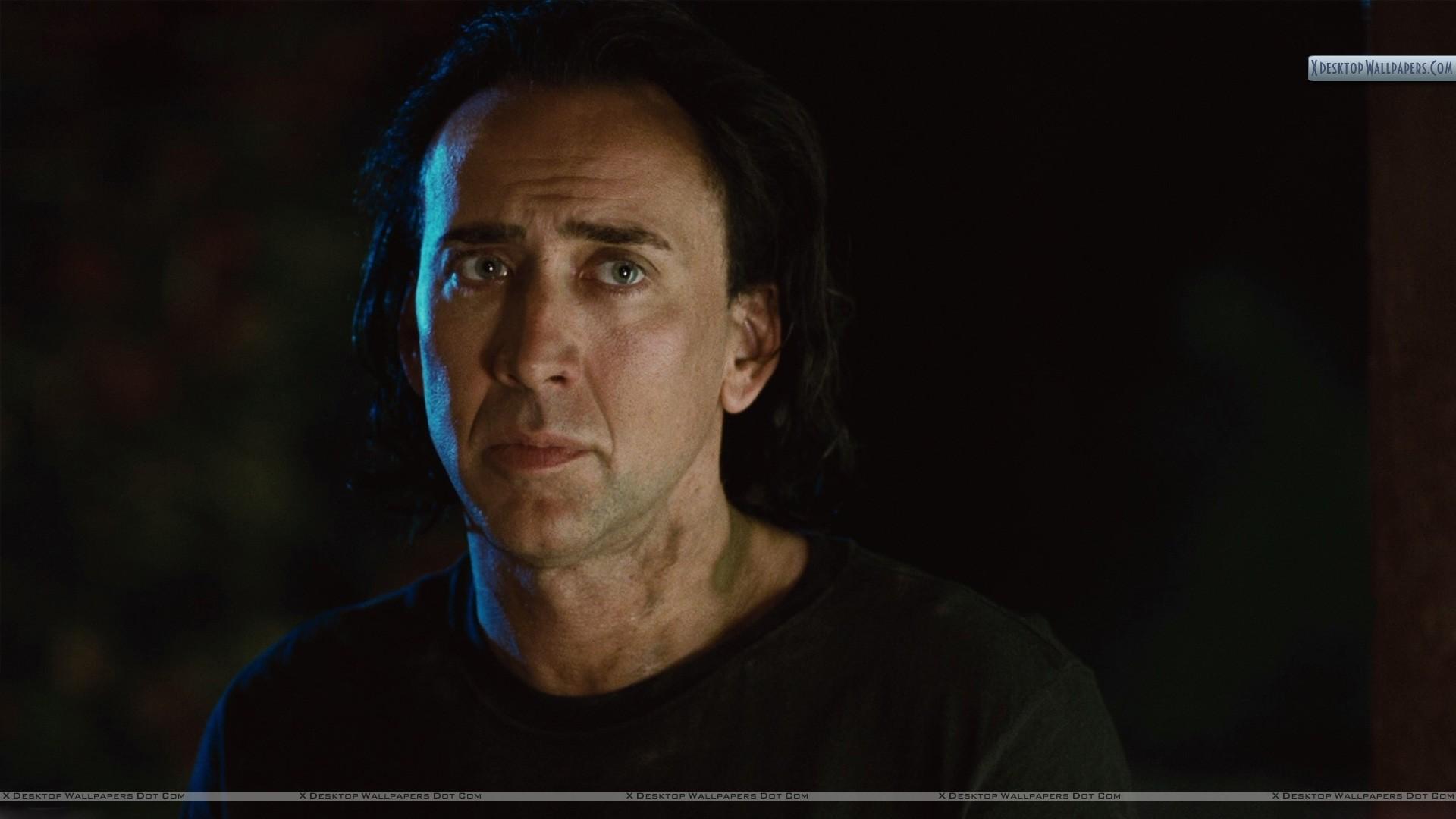 Nicolas Cage In Night Outside House Wallpapers