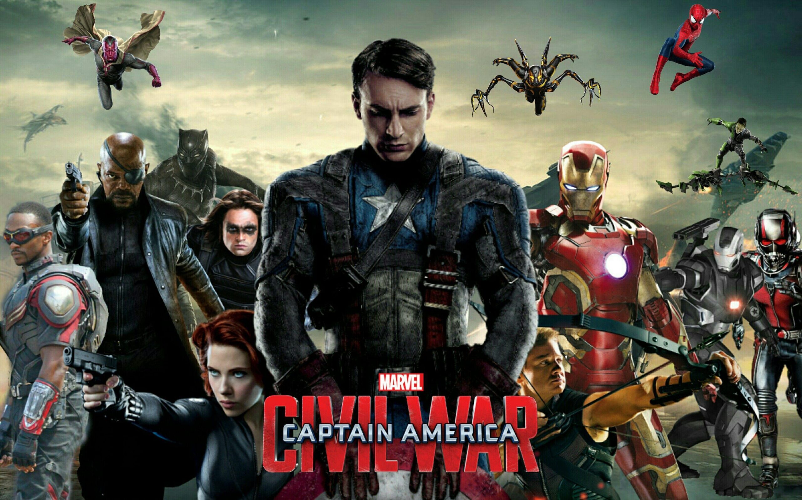 Captain America Civil War 1080p Wallpapers