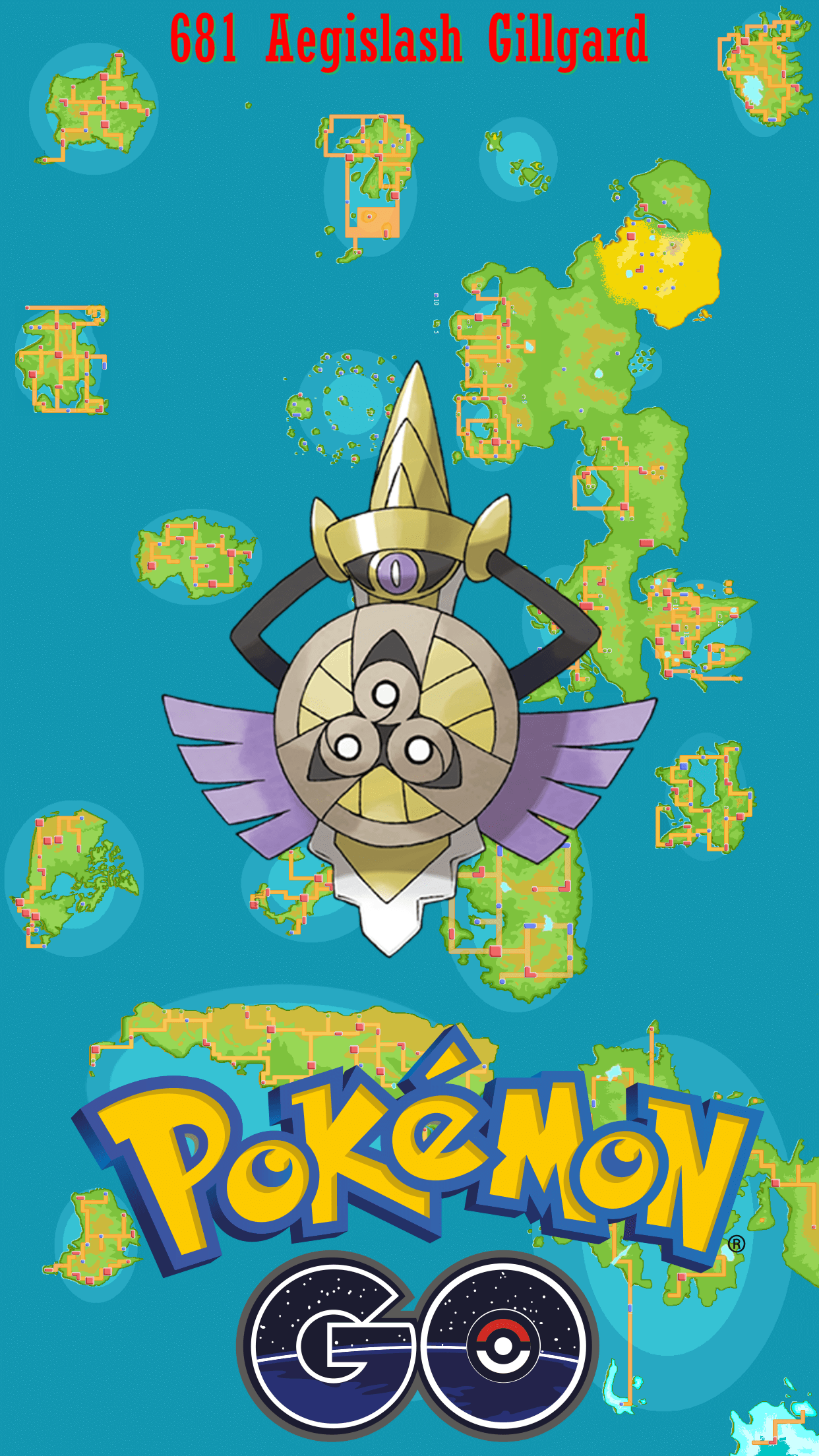 681 Street Map Aegislash Gillgard