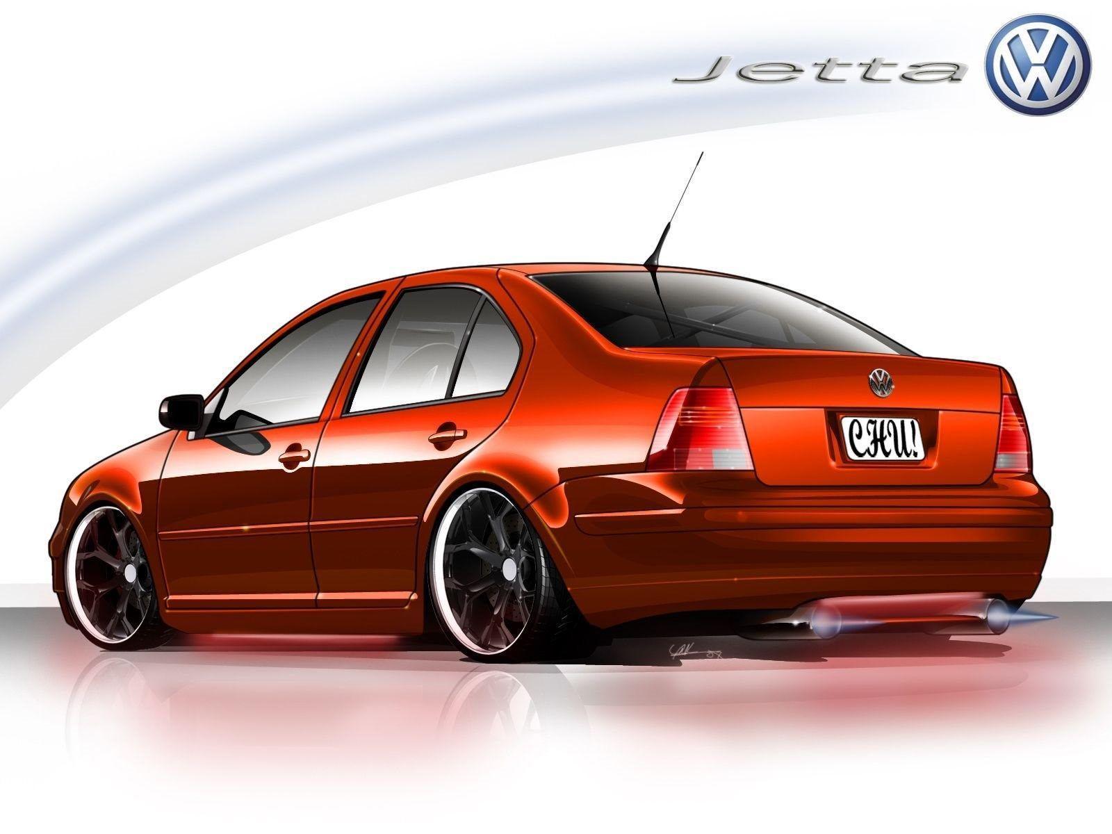 Volkswagen Jetta Cartoon Wallpapers Desktop Backgrounds