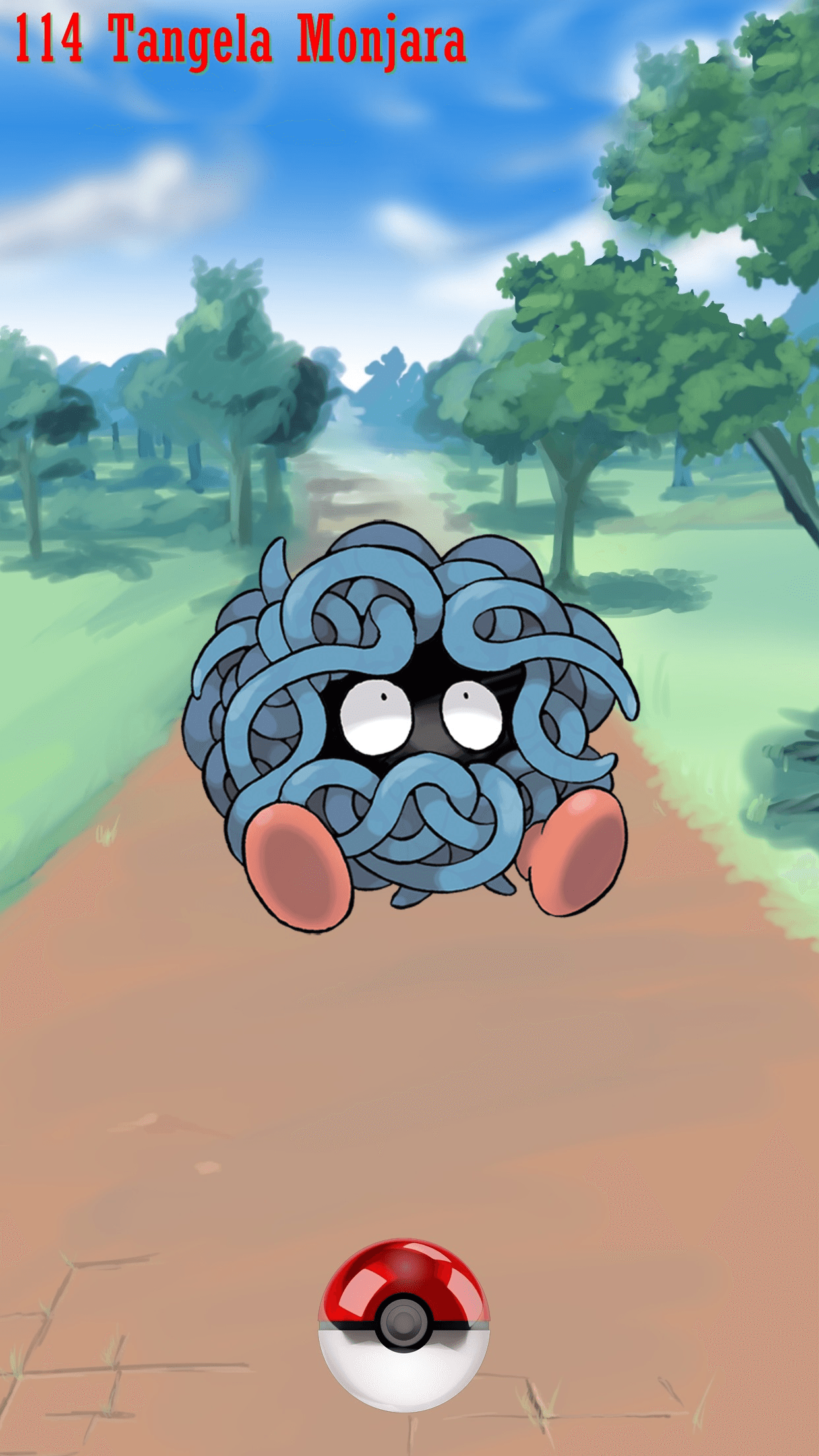 114 Street Pokeball Tangela Monjara