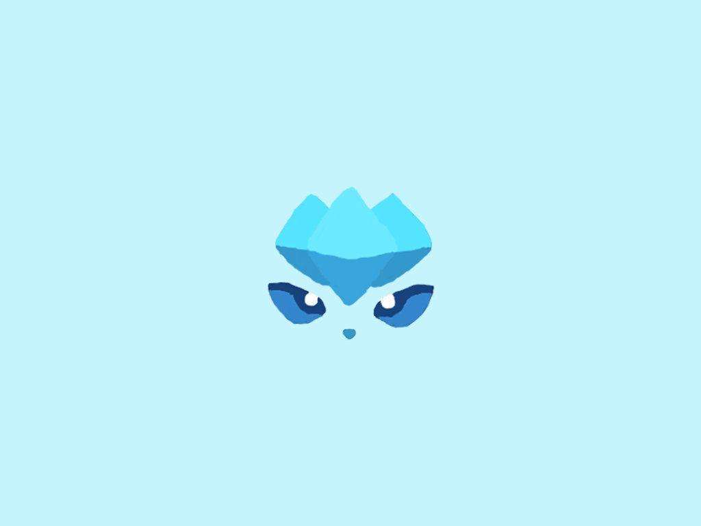 Glaceon Minimalist Wallpapers by Radon220