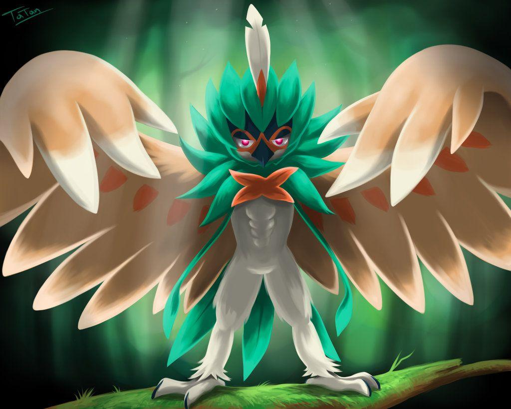 Decidueye Pokemon Sun Pokemon Moon by tatanRG